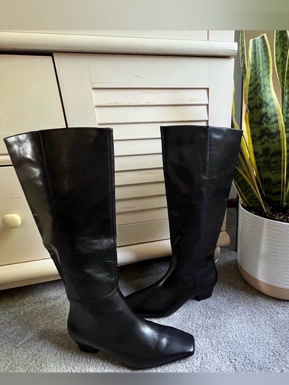 NEW! Madewell Lexie Tall Genuine Leather 
Boots Size 7.5